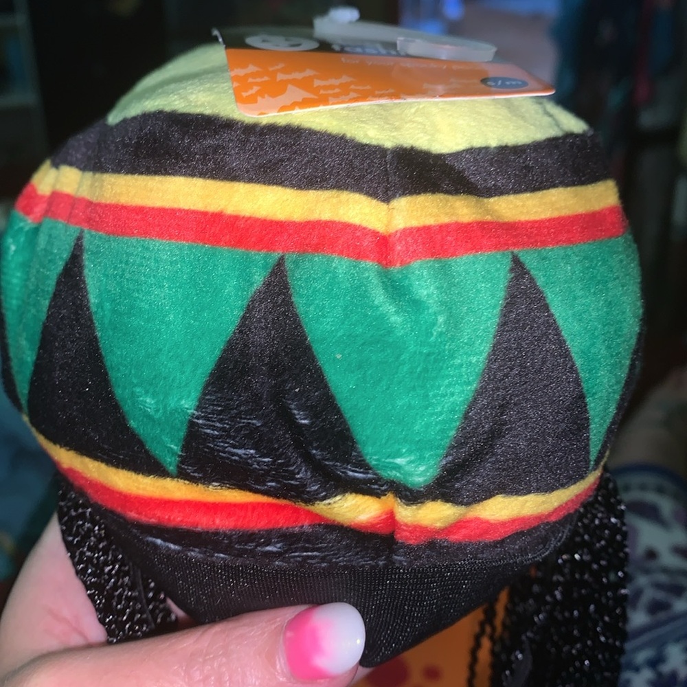 PET SUPPLIES PLUS RASTA DREDLOCKS HAT DOG SIZE S/M - Picture 4 of 9